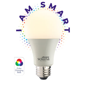 60W Equiv LED Wi-Fi Smart Bulb - Standard - Selectable Color Temperature/Multi-Color (2-Pack)