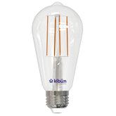 60W Equiv LED - Edison - Cool White (4-Pack)