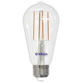 40W Equiv LED - Edison - Warm White (4-Pack)